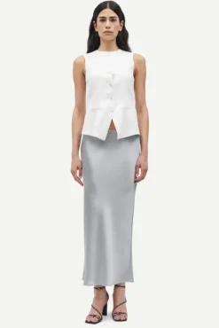 Saagneta Long Skirt 12956 Limestone