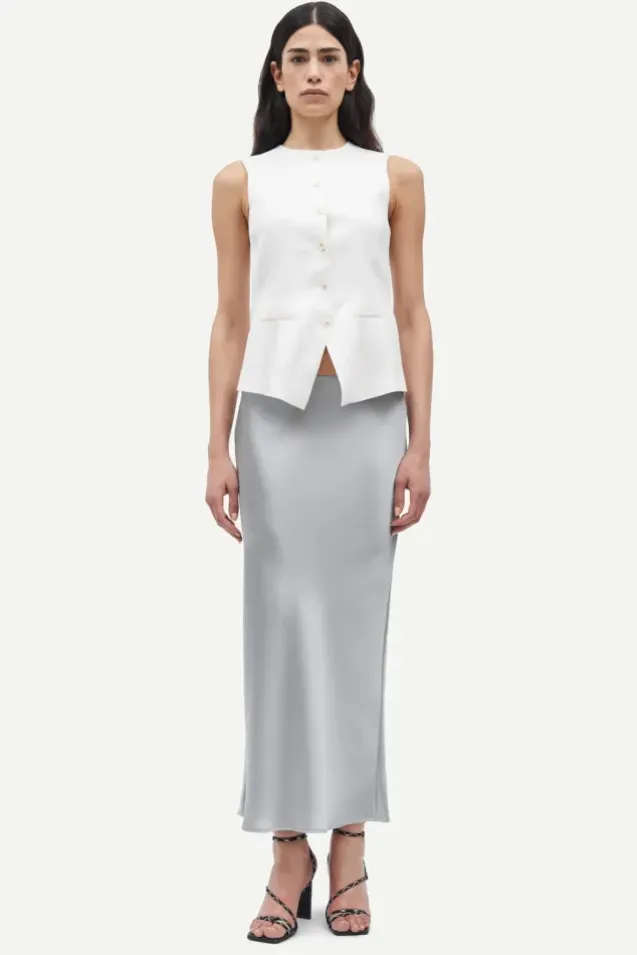 Saagneta Long Skirt 12956 Limestone