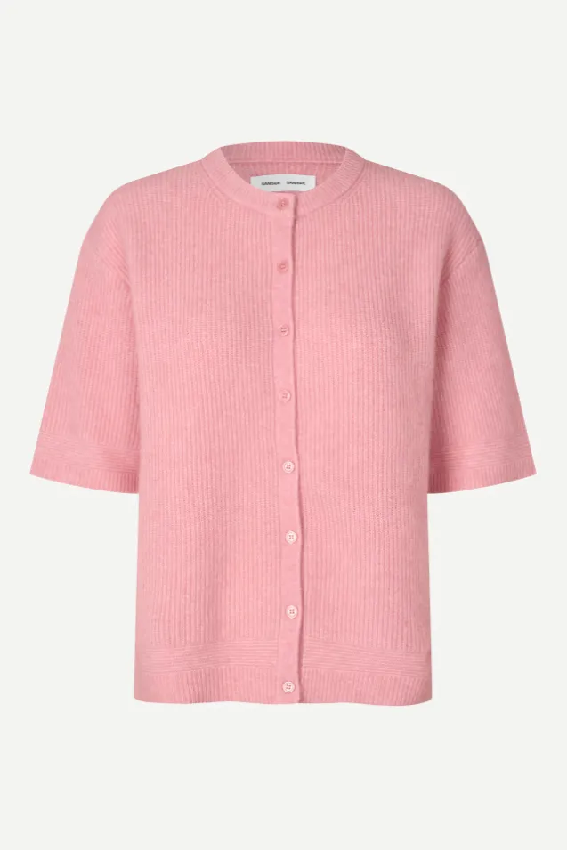 Saanoura SS Cardigan 7355 Bleached Mauve