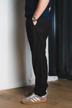Sabertil Trousers 15860 Black Coffee Melange