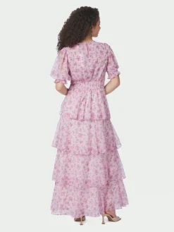 Sable Meadow Printed Dress Light Pink