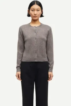 Saboston Cardigan 6304 Grey Blue Melange