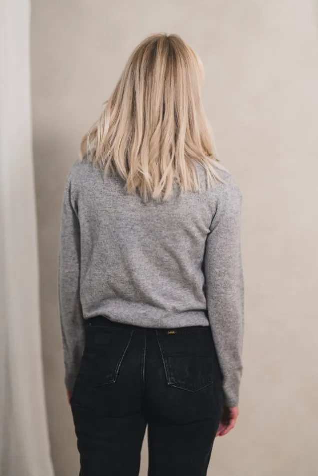Saboston Cardigan 6304 Grey Melange