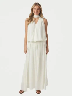 Sabria Chiffon Skirt Offwhite