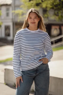 Sacamino LS T-Shirt 6024 Salute Stripe