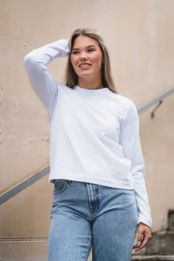 Sacamino LS T-Shirt 6024 White
