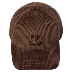 Sachi Cord Cap Dark Brown