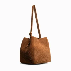 Sac Mini Suede Cognac