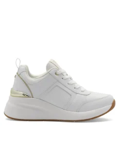 Sade Wedge Sneaker White