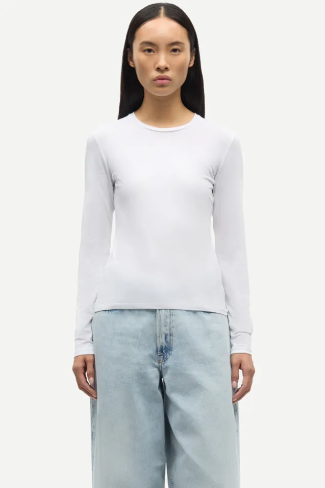 Saesme LS Shirt 16122 White