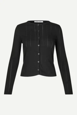 Sajunes LS Cardigan 15901 Black