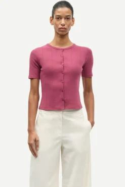 Sajuni SS Cardigan 15901 Dry Rose