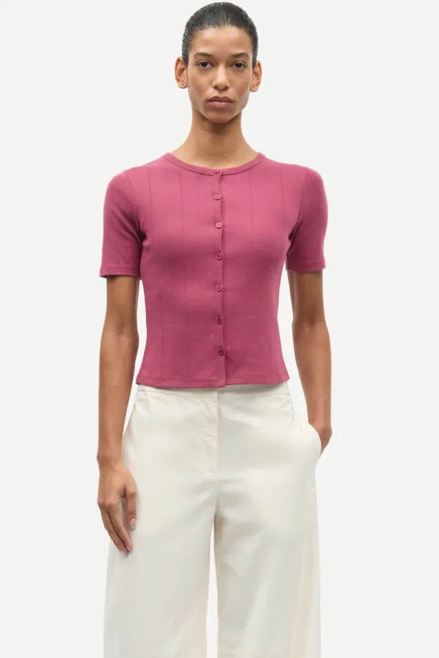 Sajuni SS Cardigan 15901 Dry Rose