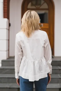 Salsy LS Shirt Star White