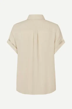 Samajana SS Shirt 15938 Bone White Melange