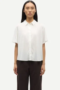 Saminna SS Shirt 9942 Clear Cream