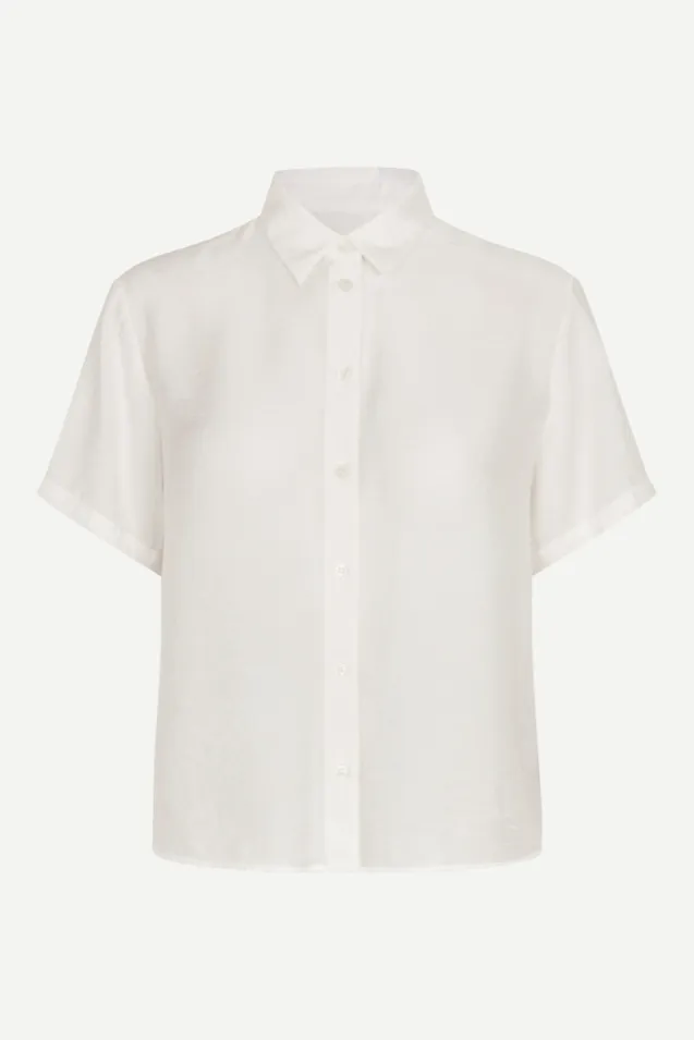 Saminna SS Shirt 15754 Egret