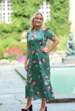 Samira Dress Moroccan Mint