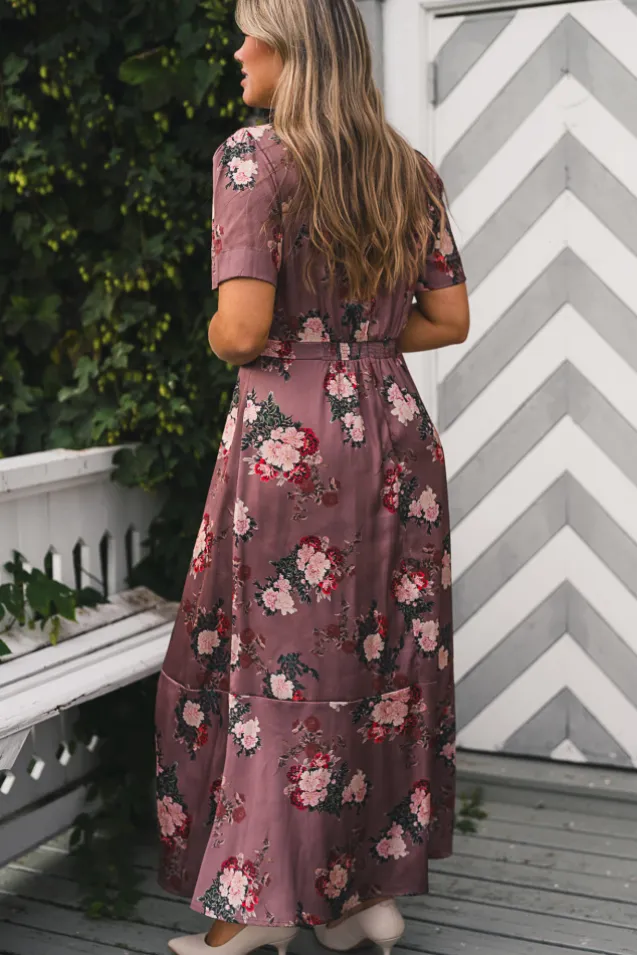 Samira Dress Velvet Roast