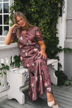 Samira Dress Velvet Roast