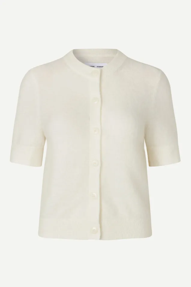 Sanoura SS Cardigan 15556 Egret