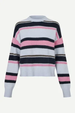 Sanoura Sweater 15556 Gray Dawn Multi Stripe