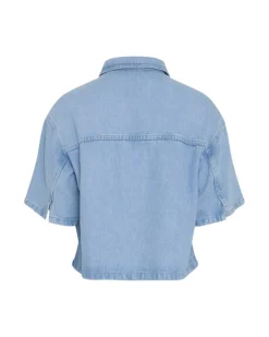 Saphina 2/4 Shirt Light Blue Wash