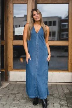 Saskylar Dress 15645 Medium Denim Blue