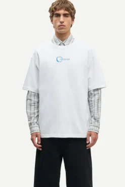 Sasteven T-Shirt 11725 Blue Spiral