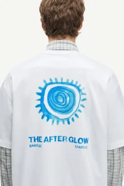 Sasteven T-Shirt 11725 Blue Spiral