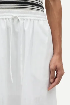 Satina Maxi Skirt 15904 White