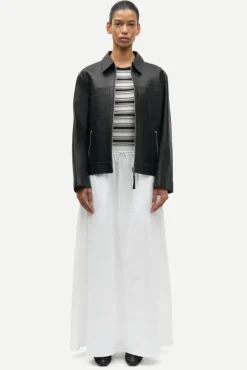 Satina Maxi Skirt 15904 White