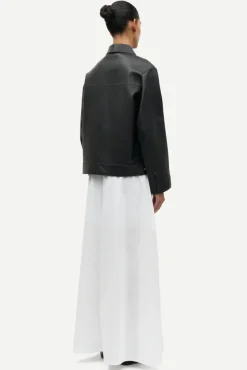 Satina Maxi Skirt 15904 White