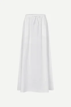 Satina Maxi Skirt 15904 White