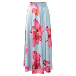 Savannah Skirt Fuchsia Maxi Flower