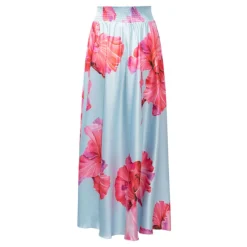 Savannah Skirt Fuchsia Maxi Flower