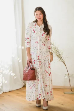 Savanna Long Shirt Dress Pristine Botalia