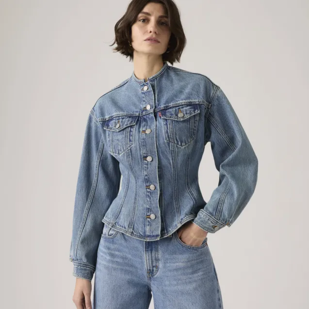 Sculpted Trucker Shirt Dolly Day