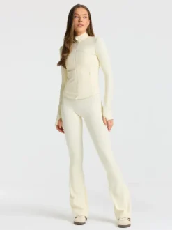 Sculptluxe® Zip Jacket Butter Yellow