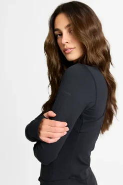 Sculptluxe® Zip Jacket Mineral Black
