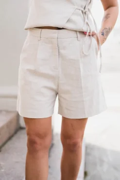Sega Ramie Shorts Natural