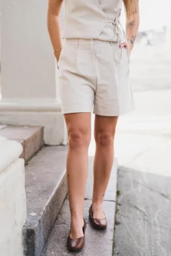 Sega Ramie Shorts Natural