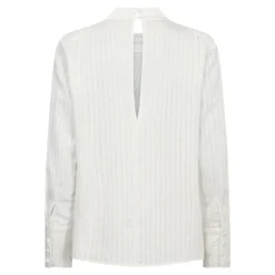 Senne Button Blouse White