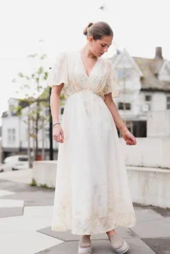Serna Gardenia Dress Light Yellow