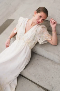 Serna Gardenia Dress Light Yellow