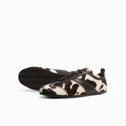 Shade Cowhide White/Brown