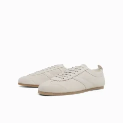 Shade Suede Leather Offwhite
