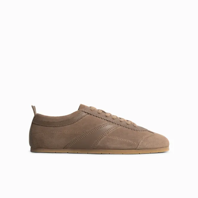 Shade Suede Leather Taupe