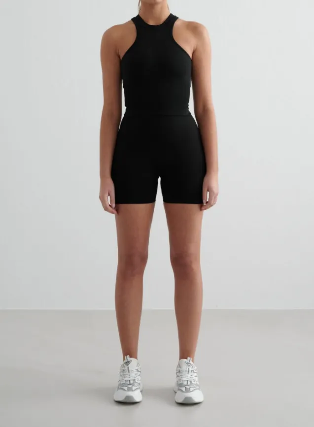 Shape Seamless Hotpants Black