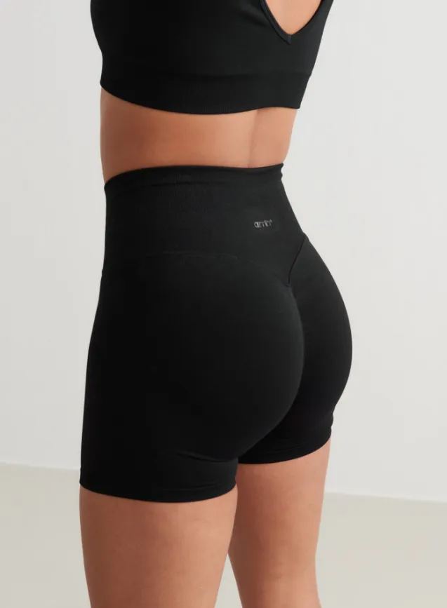 Shape Seamless Hotpants Black